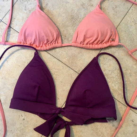 Two bikini tops 💜💕 - Picture 2 of 12